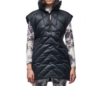 NEW✨Indyeva Selimut 1/4 Zip Down Insulated Sleeveless Poncho - Women's
